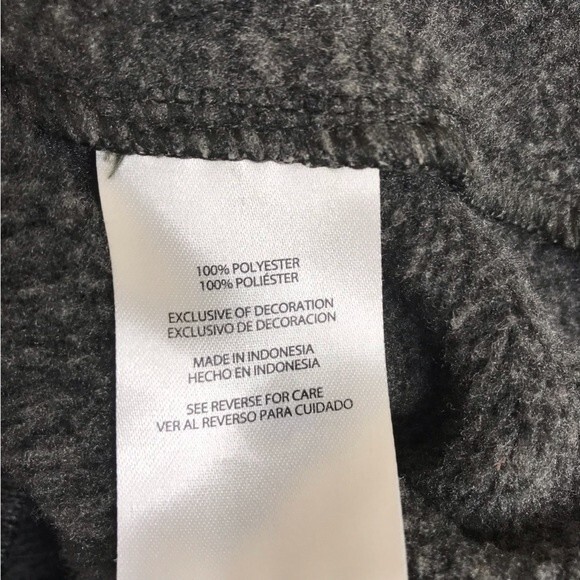 Eddie Bauer 1/4 Zip Pullover Gray Sweater Sweatshirt Long Sleeve Size Medium - Picture 9 of 11